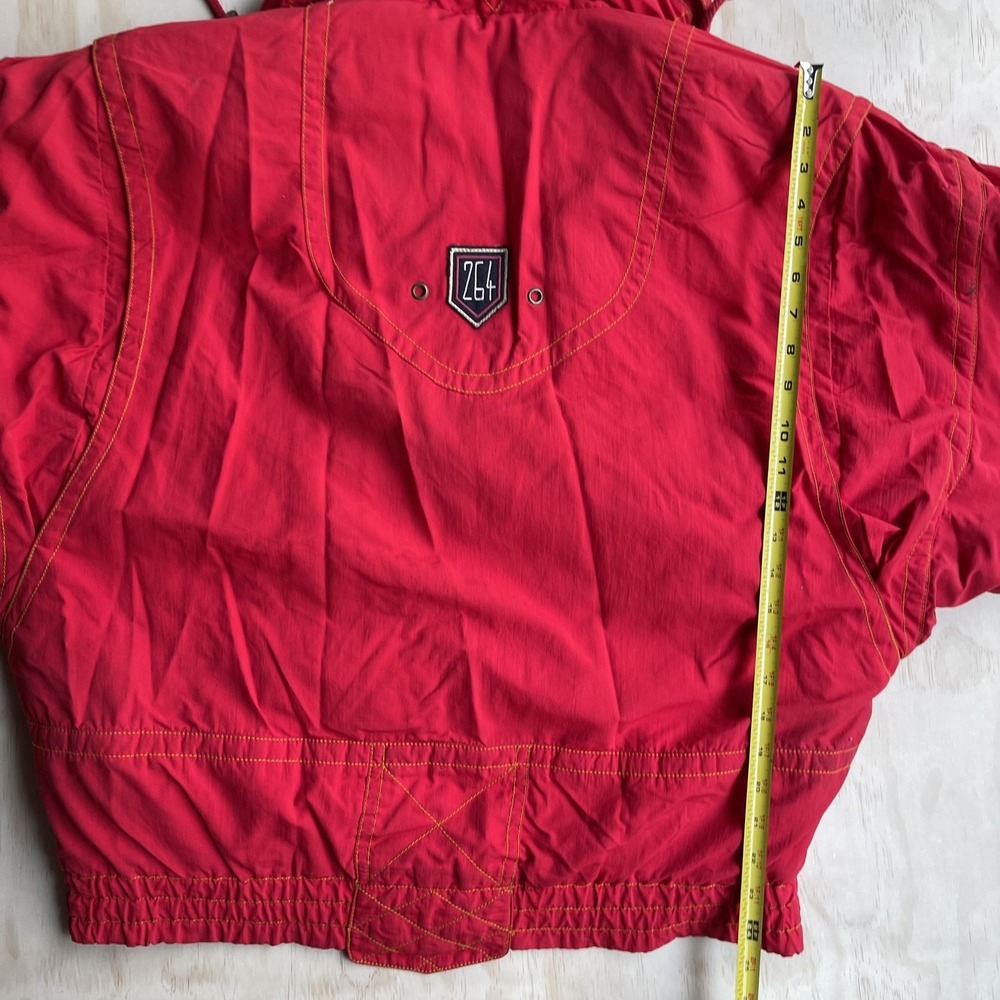 Vintage Bogner Mille Miglia 264 Jacket Mens Large Red Ski Racing Car Bomber - Picture 11 of 15
